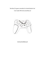 YCCTEAM YCC-SW4005 Wireless Pro Controller for Switch User guide