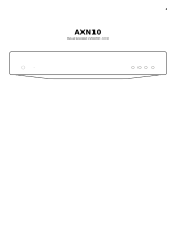 Cambridge Audio AXN10 Network Player Installation guide