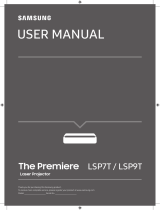 Samsung SP-LSP7TTA User manual