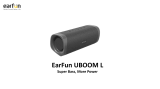 EarFun arfune UBOOM L JumboBass Portable Bluetooth Speaker User manual