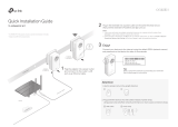 TP-LINK TL-WPA8631P Gigabit Passthrough Powerline ac Wi-Fi KIT Installation guide