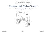 CUSTOS BVS-ZWU User manual