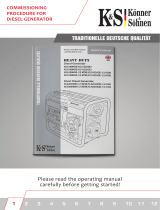 K nner S hnen KS6100HDE Heavy Duty Diesel Generator User manual