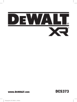 DeWalt DCS373 User manual