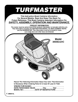 Simplicity 30" MID-ENGINE RIDER User manual