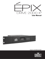 Chauvet Professional EPIX DRIVE 2000 IP User manual