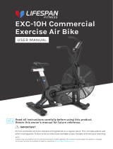 Lifespan Fitness EXC-10H Commercial Exercise Air Bike User manual