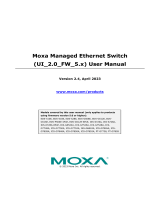 Moxa ICS-G7828A Series User manual