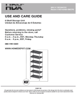 HDX HD142460-6MCPS Operating instructions