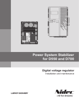 Leroy-Somer D550 Installation and Maintenance Manual