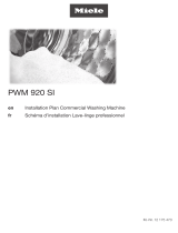 Miele PWM 920 Installation Diagram