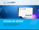 Ocean Insight Ocean HR Series Spectrometers Owner's manual