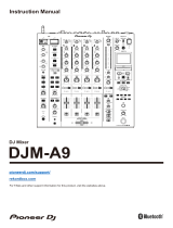 Pioneer DJ DJM-A9 4 Channel Professional DJ Mixer User manual