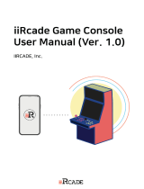 iiRCADE IRORO1 Game Console User manual