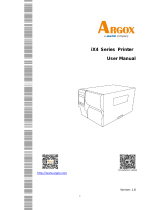 Argox IX4 Series User manual