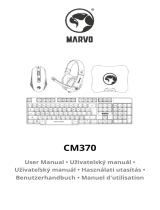 Marvo CM370 4 In-1 Gaming Starter Kit User manual