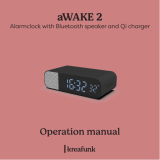 KREAFUNK aWAKE 2 Alarmclock User manual