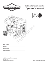 Simplicity MANUAL, GEN, B&S, 6250, STORM User manual