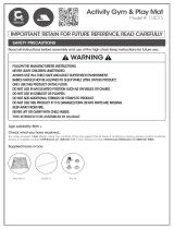 CNP Brands 118015 Activity Gym & Play Mat User manual