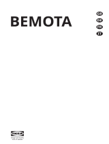 IKEA BEMOTA Wall Mounted Extractor Hood User manual