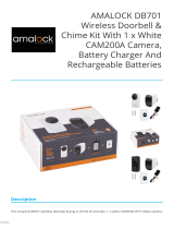 amalock L33415 DB701 Wireless Doorbell and Chime Kit Owner's manual