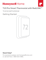 Honeywell Home THX321WFS2001W User guide