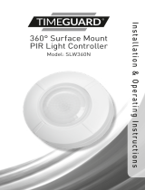 Timeguard SLW360N 360° Surface Mount PIR Light Controller User manual