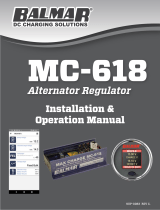 Balmar MC-618 Alternator Regulator User manual