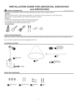 ASHLEY HARBOUR COLLECTION ASH33410A Operating instructions