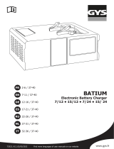 GYS 024625 BATIUM Electronic Battery Charger User manual