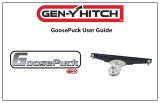GEN-Y HITCH US9505281B1 GoosePuck 5 Inch Offset Ball Puck System User guide