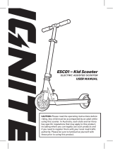 Ignite ESC01 Kid Electric Scooter User manual