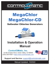 ControlOMatic MegaChlor MegaChlor-CD Saltwater Chlorine Generators Installation guide