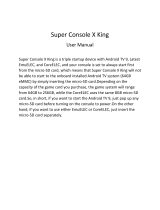 Beelink Super Console X King Triple Startup Device User manual