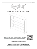 evolur 4500 Hutch Bookcase User manual