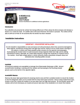 INTERMOTIVE A-AG401-A-11 AutoGARD 2022 ProMaster Module Operating instructions