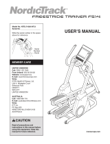 NordicTrack NTEL71620-INT User manual