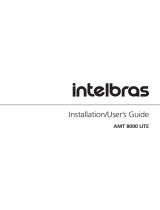 Intelbras AMT 8000 LITE Monitored Alarm Center User guide