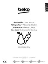 Beko B5RCNE406LXBRW Refrigerator User manual