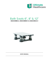 Ultimate Healthcare 6, 8, 12 Inch Bath Seats User manual