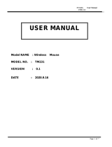 DONGGUAN TOGRAN ELECTRONICS TECHNOLOGY TM231 Wireless Mouse User manual