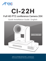 Arec CI-22H Full HD PTZ conference Camera 20X Installation guide