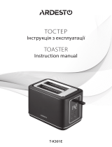 ARDESTO T-K301E Toaster User manual