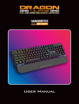 DRAGONWAR GK-017 MAGNETO RGB Mechanical Keyboard User manual