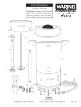 Waring WCU30 Parts Manual