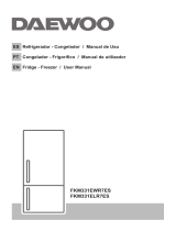 Daewoo FKM331EWR7ES Combi Fridge Freezer User manual