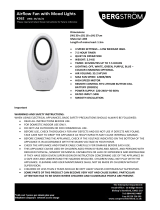 Bergstrom K362 Airflow Fan User manual