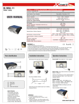 Xmart HL-WALL-11 Solar Lamp User manual