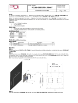 PDi J-Hook PD168-086 PD168-087 Installation guide