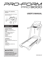 ProForm PFTL15820-INT Owner's manual
